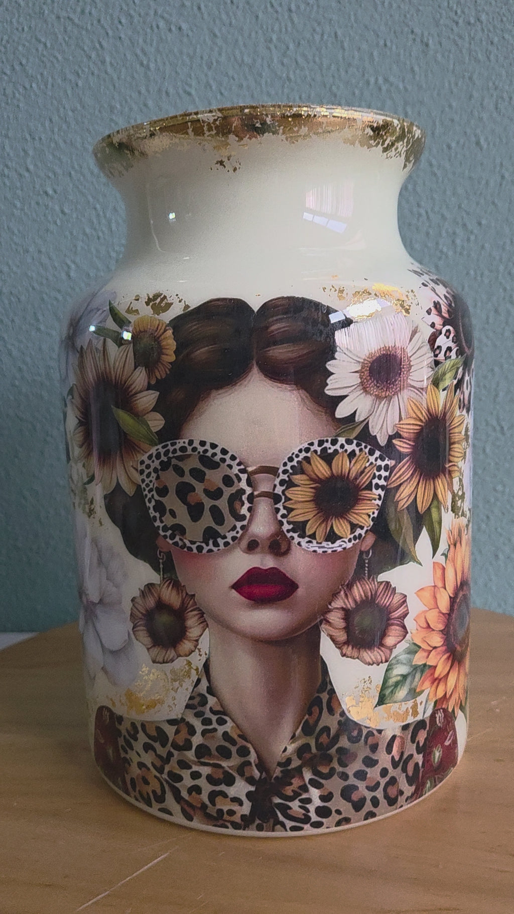 Vaas "Wild Sunflower"
