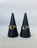 Double Heart Ring
