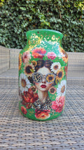 Vaas "Emerald Fashion" – Voor Droog- & zijdebloemen