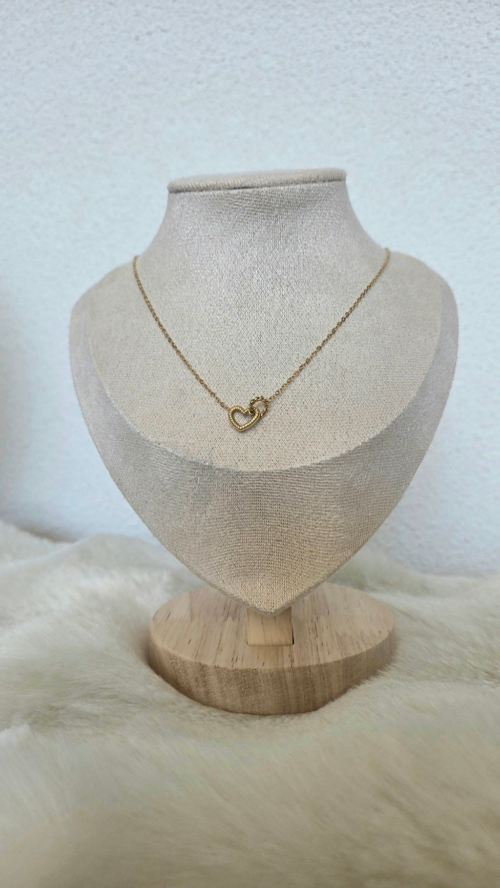 Circle of Love Necklace - goud- en zilverkleurig