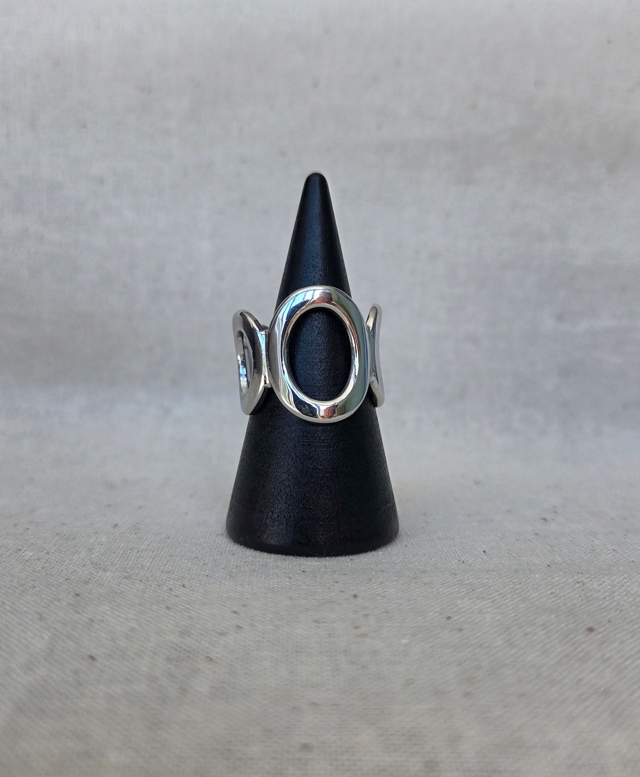 Bold Oval Statement Ring