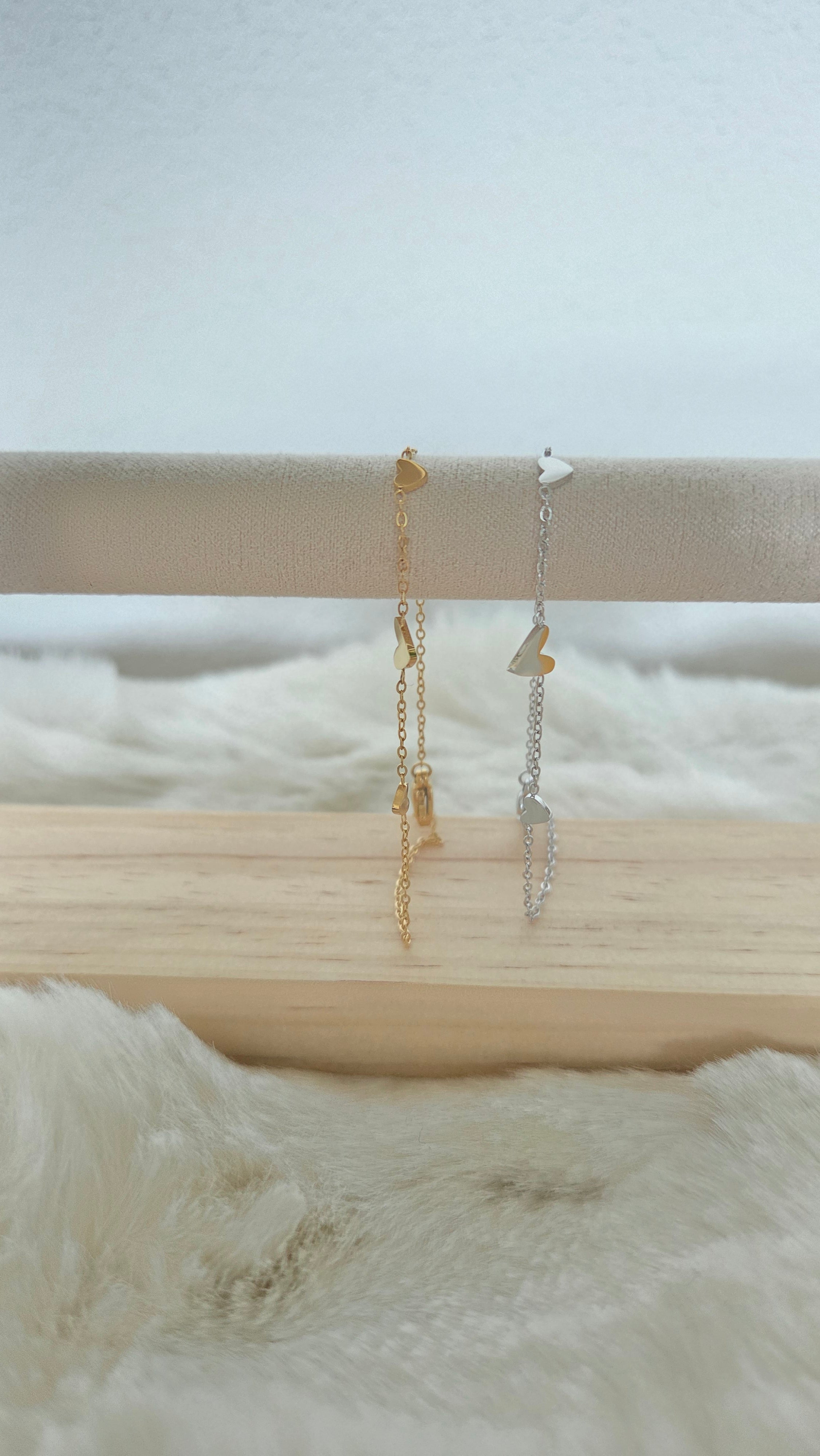 Armband - "Triple Hearts"