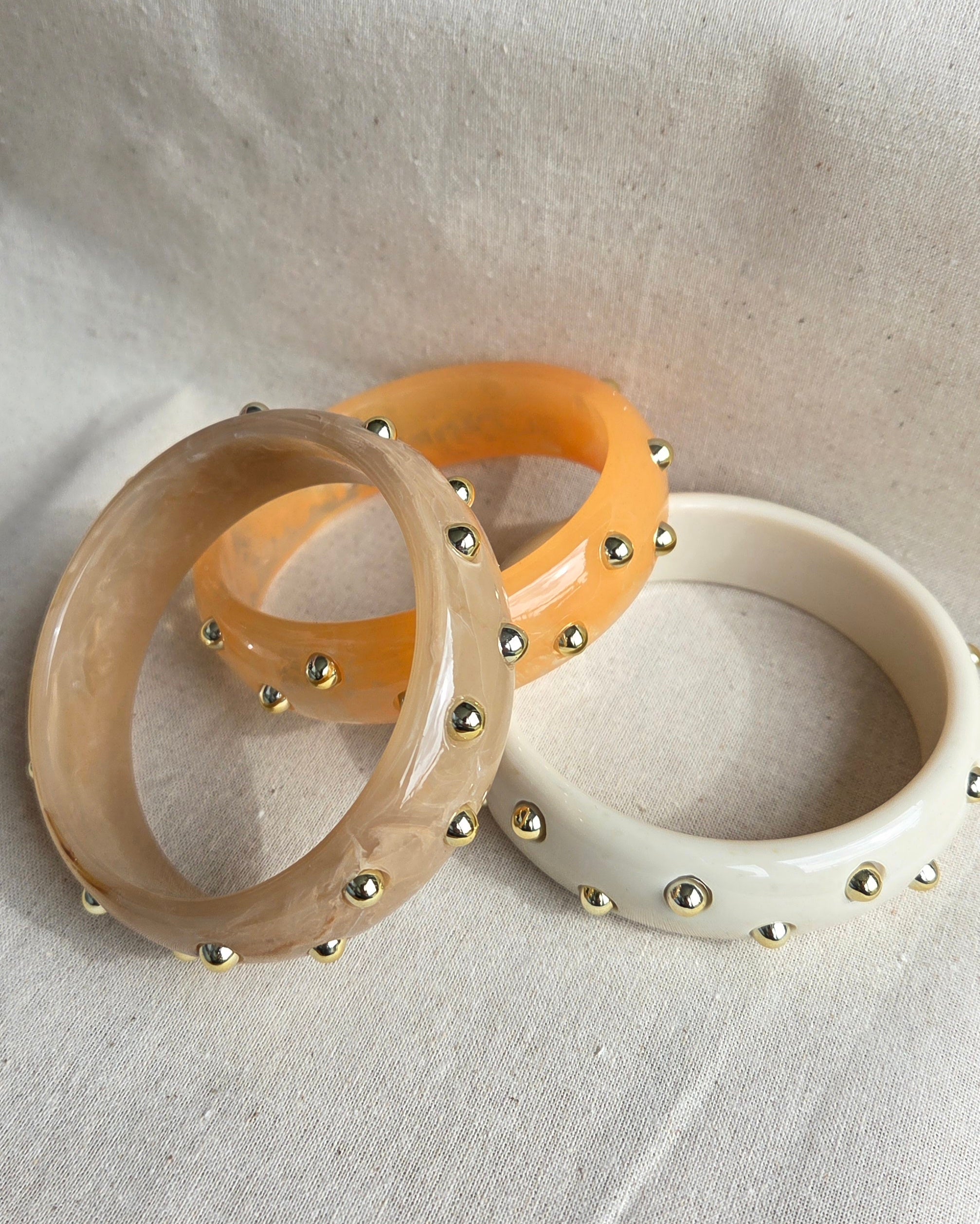 Armband "Retro Glam Bangle" – Studded of Wave