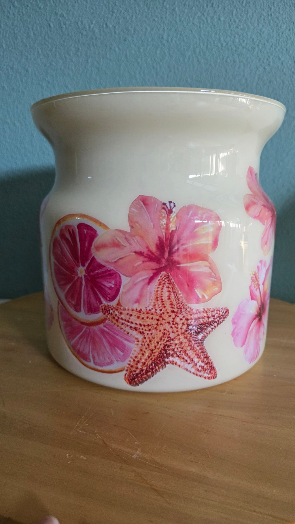 Vaas 'Tropical Pink Beach'