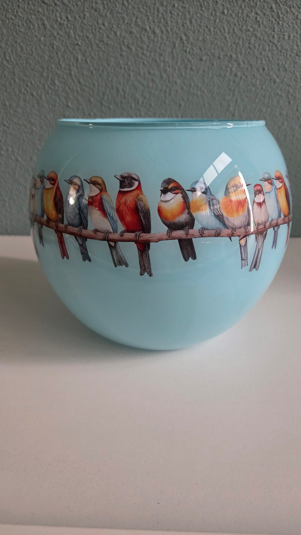 Vaas " Vogelparade"