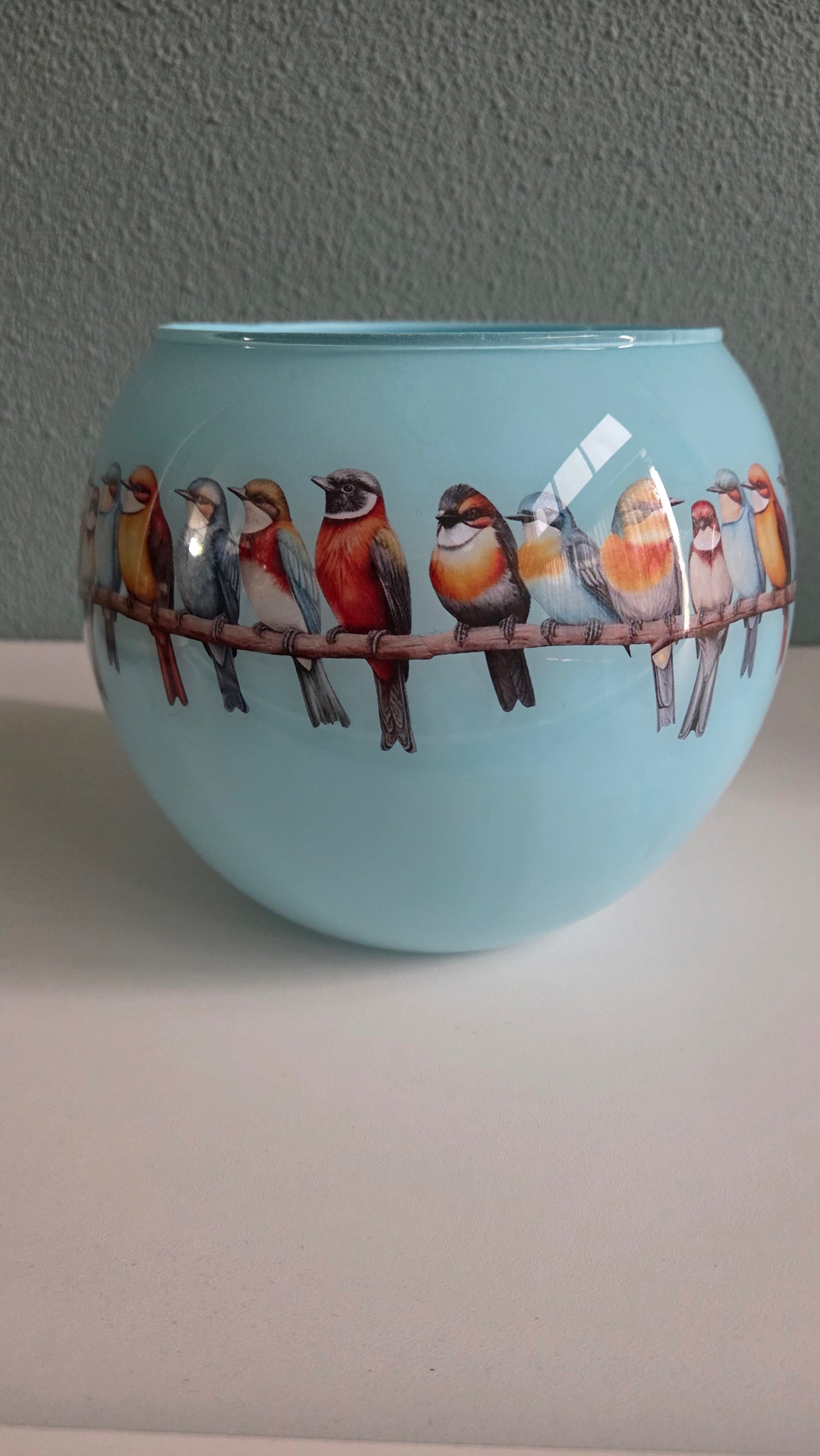 Vaas " Vogelparade"