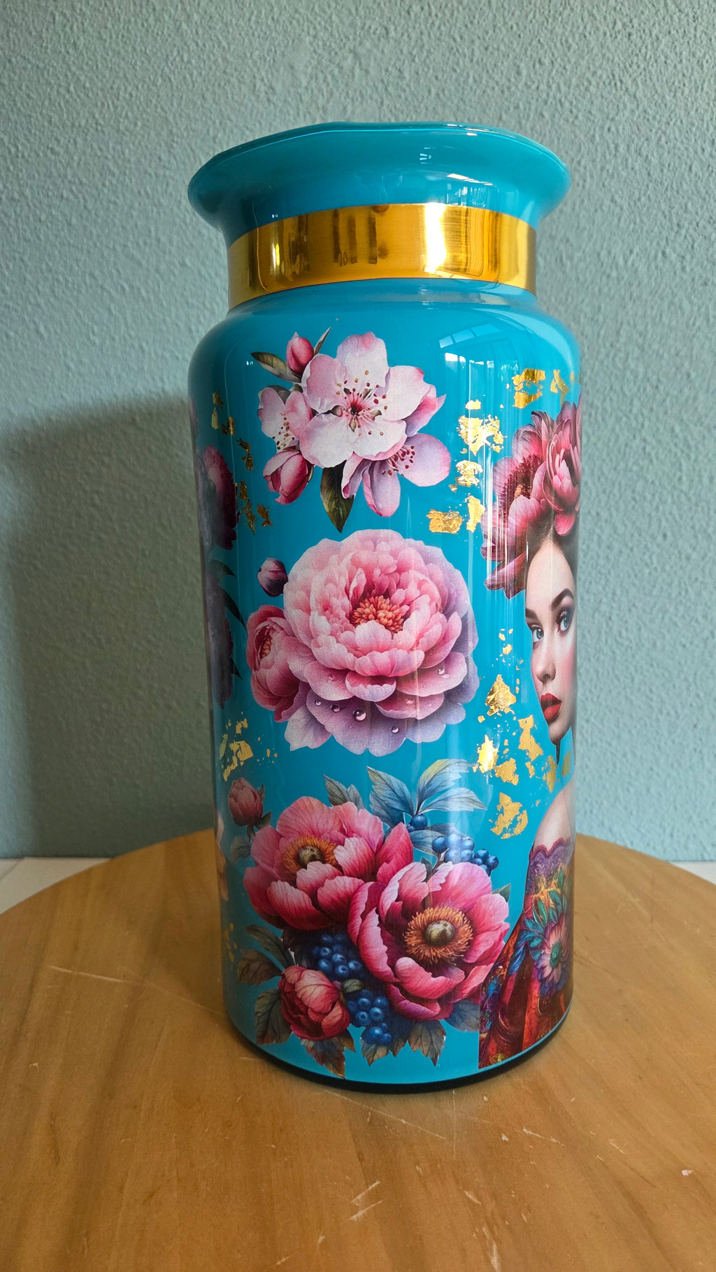 Vaas 'Floral Portrait'