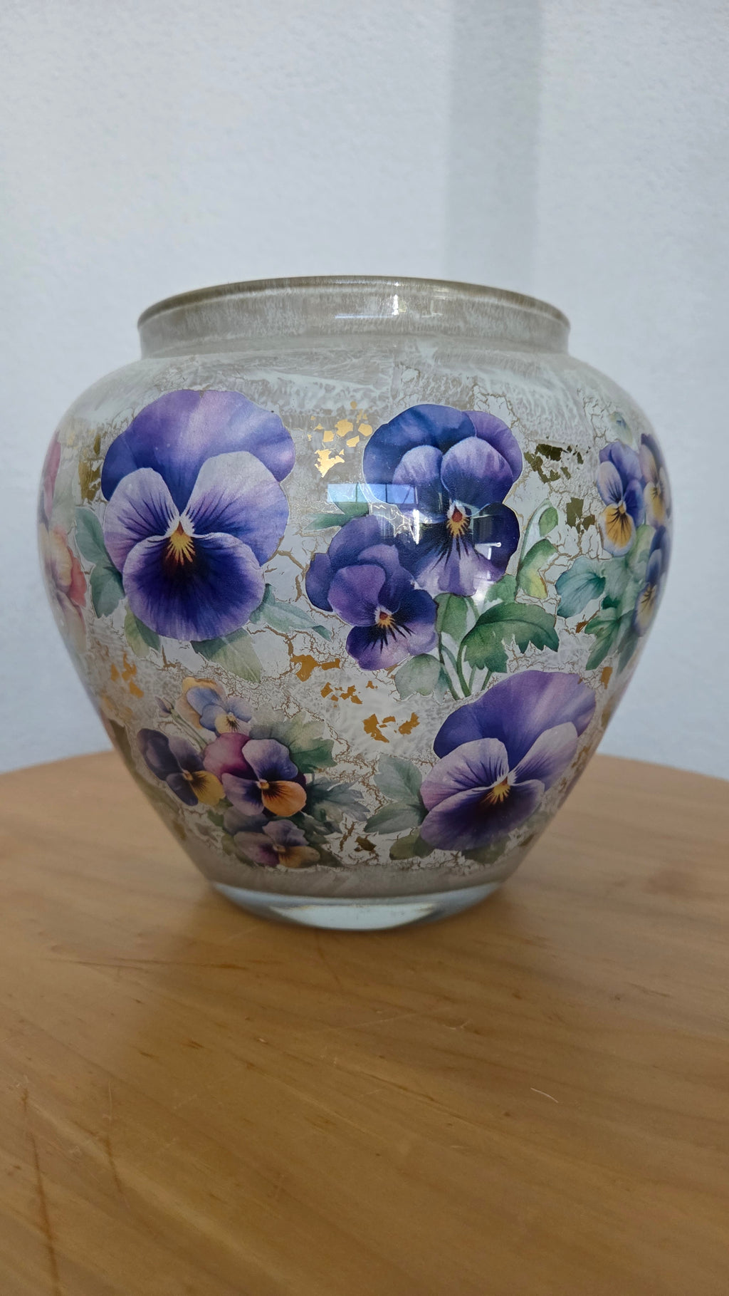 Vaas - "Vintage Violet Garden"